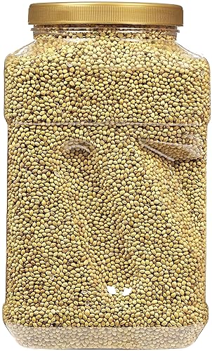 Miniatura 9 de Semillas enteras de cilantro Rani (Dhania), especias indias de 48 onzas (3 libras) 3.0 lbs tarro de PET a granel  Todo natural  Apto para gluten