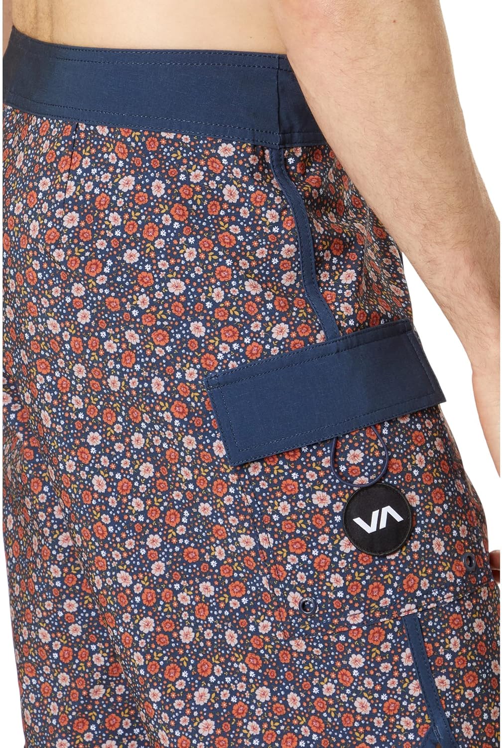 RVCA Men's Standard 4 Way Stretch 18" Outseam Eastern Swim Trunk