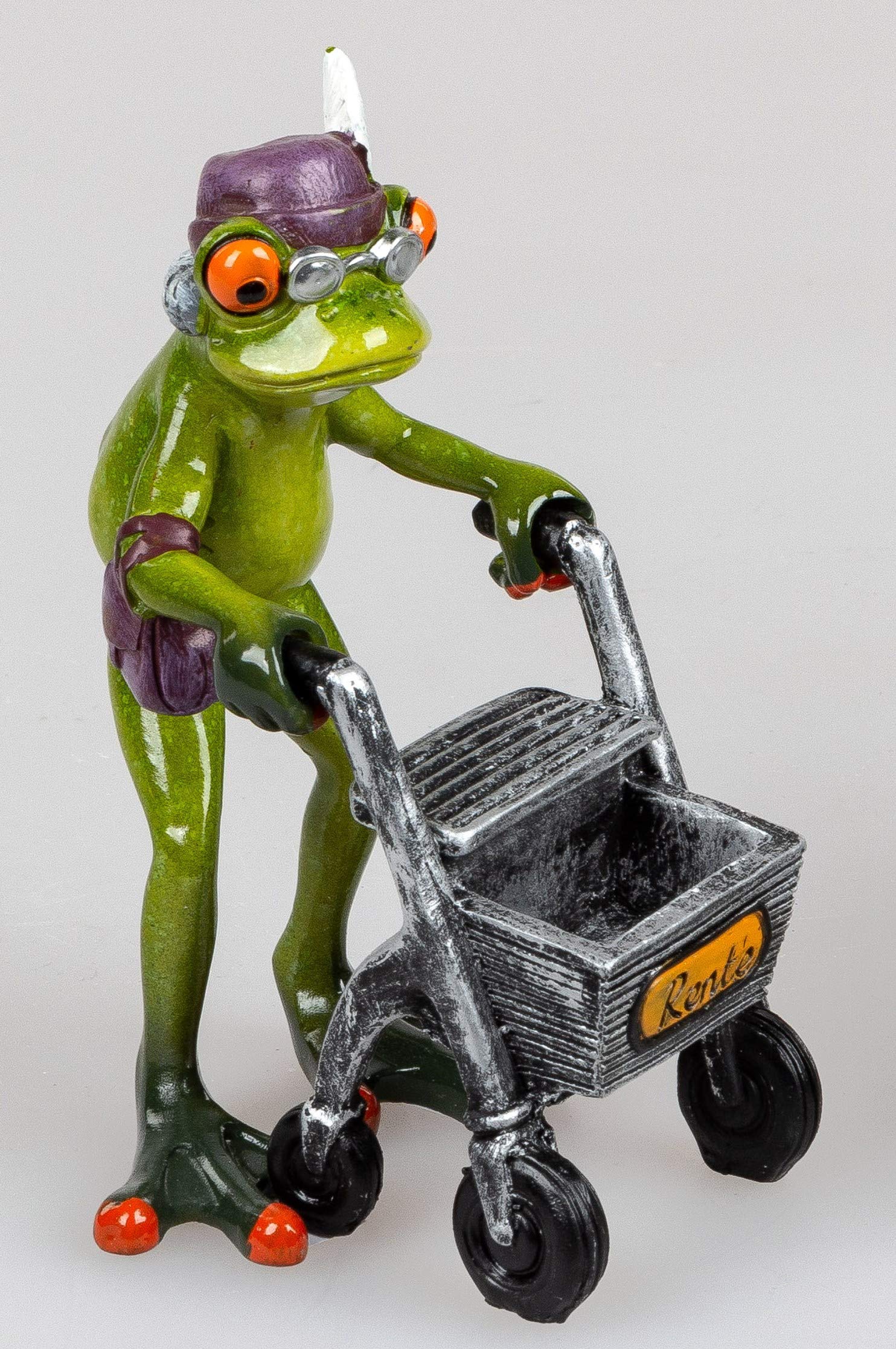 formanoFrog Pensioner Light Green Approx. 16 cm