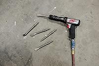 Vista 8 de Ingersoll Rand 135MAXK Martillo Neumático de Cambio Rápido con Reducción de Vibración, Juego de Cincel de 5 Piezas, 2,600 BPM, Carrera de 3