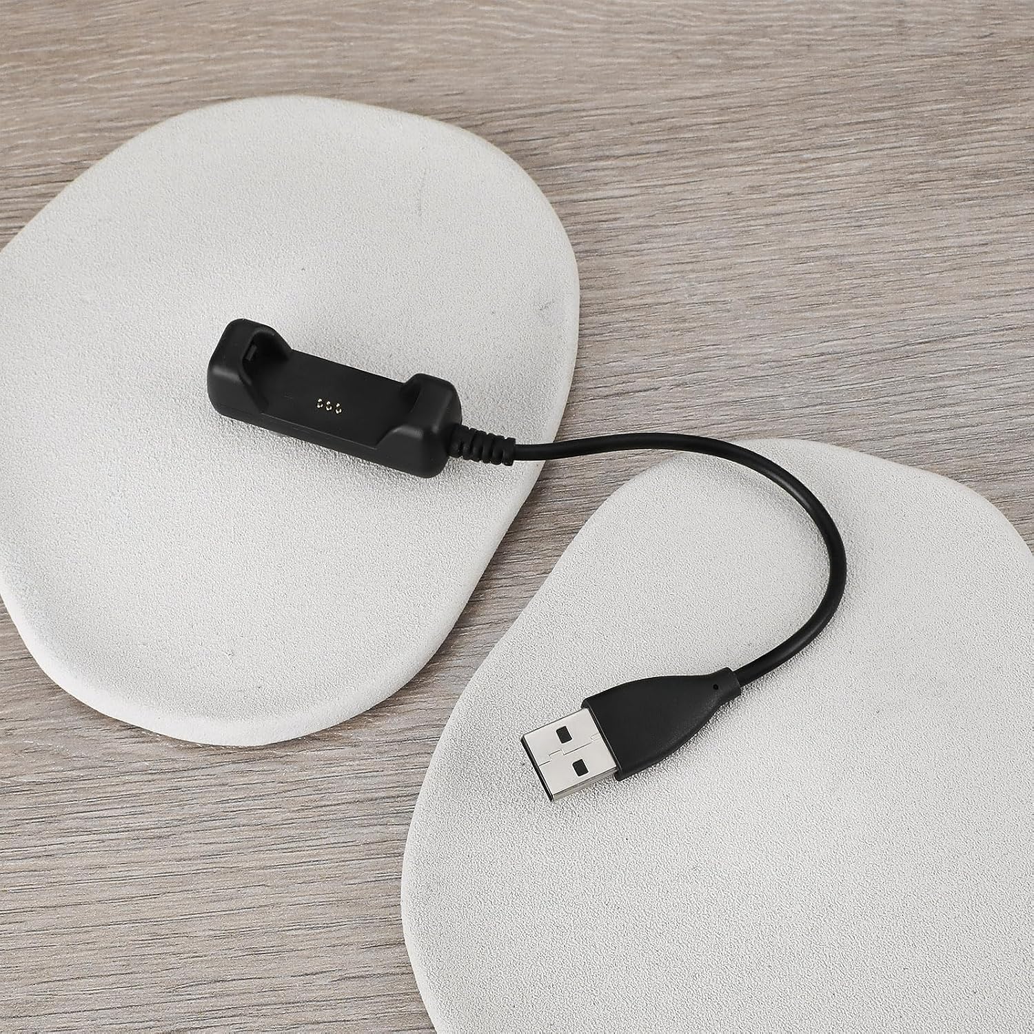 2Pcs Charging Cable Replacement Spare USB Cord Compatible with Fitbit Flex 2