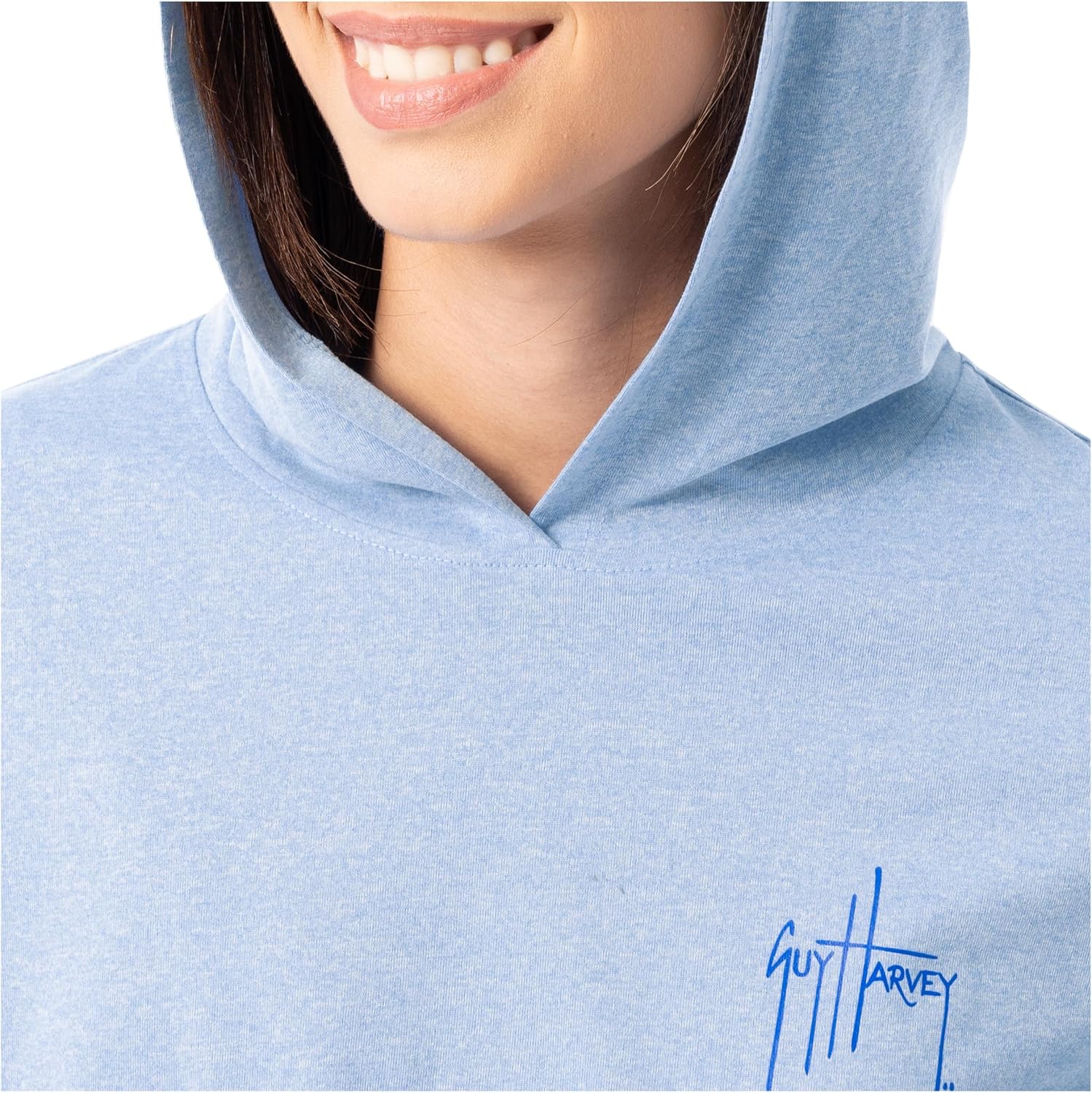 Guy Harvey Women's Performance Hooded Tee - Image 4