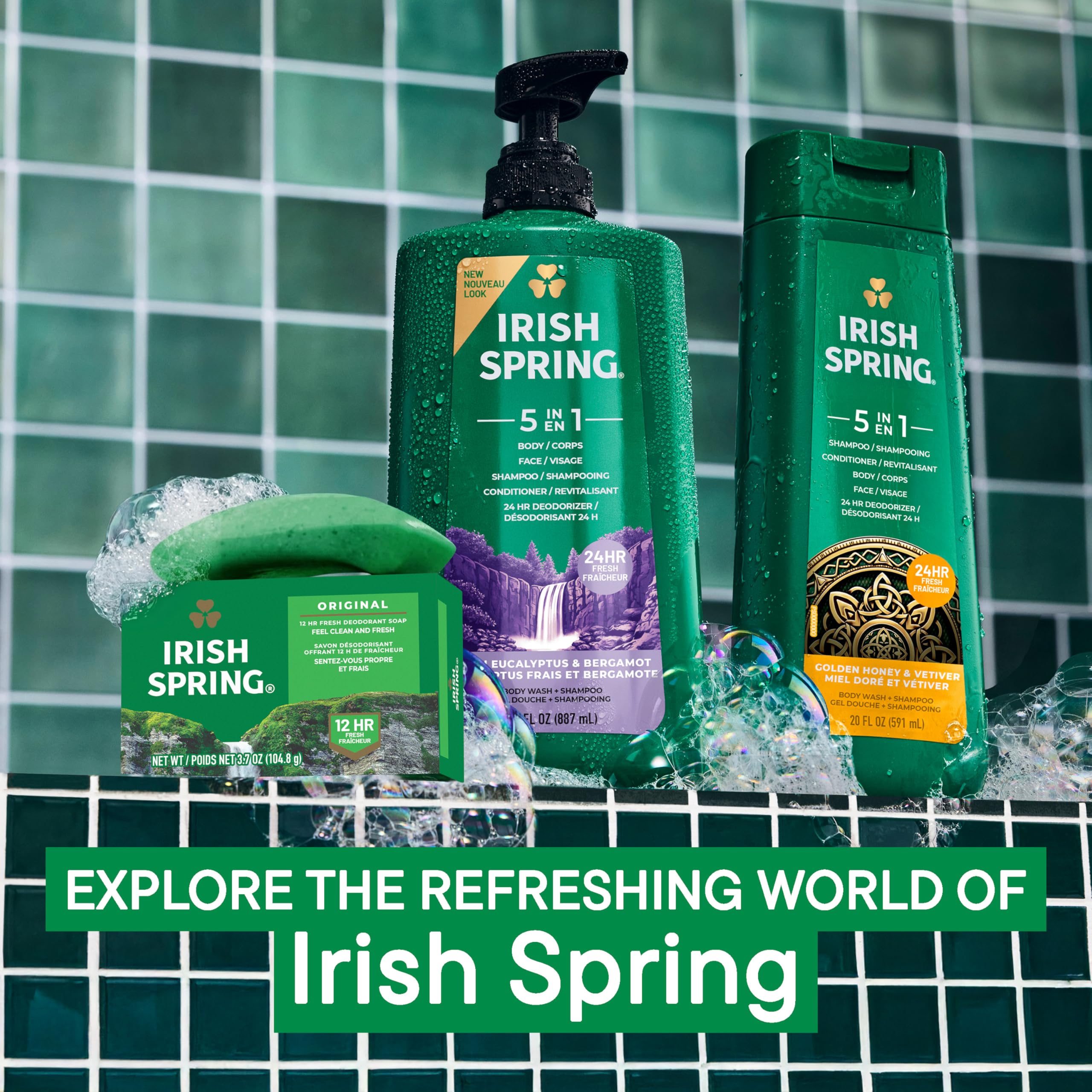 Irish Spring Oryginalne mydło dezodorantowe 105 g