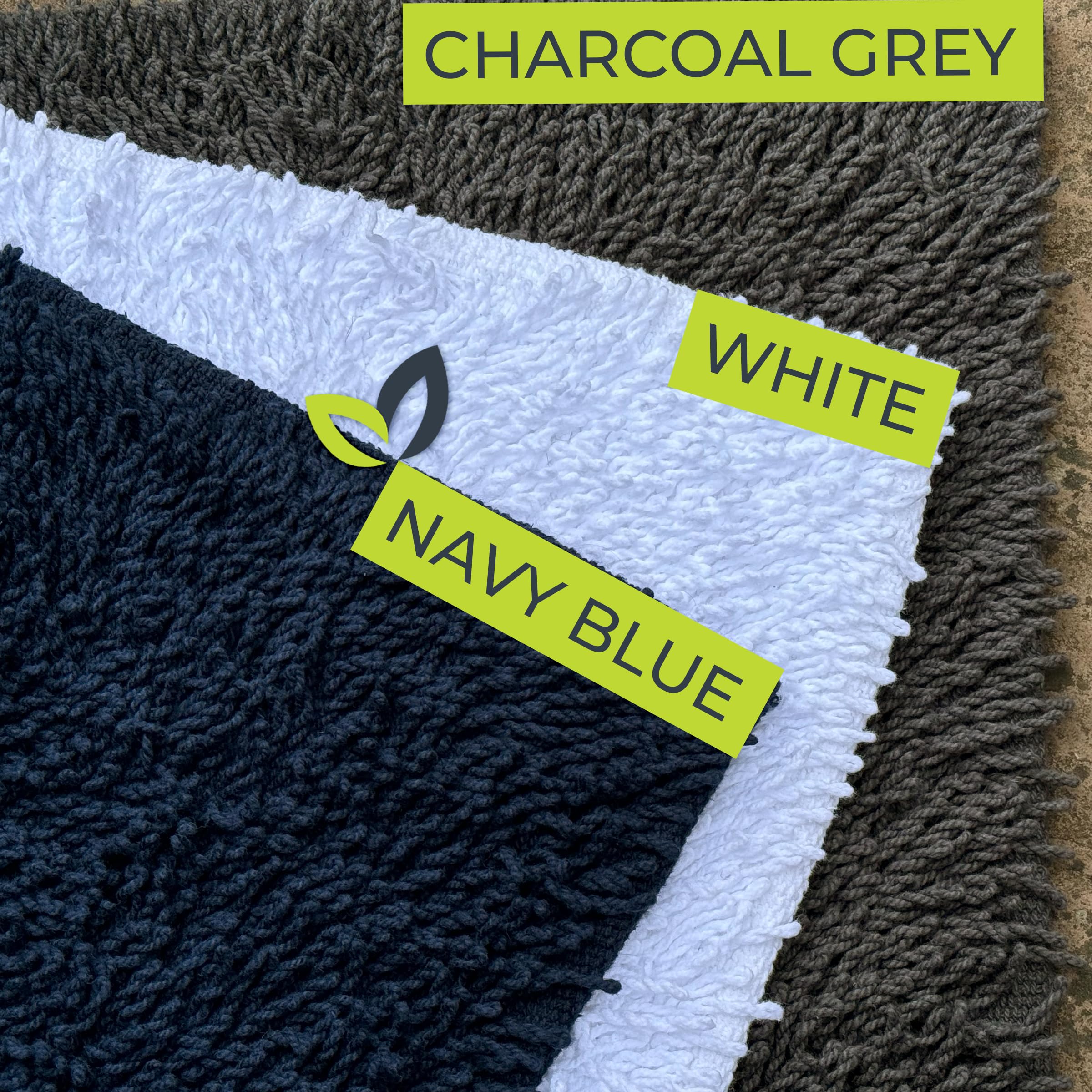 Urbify Luxury Cotton Bath Mat, Large & Soft, 100% Cotton, Machine Washable, 55x90cm (22x36) - Image 4