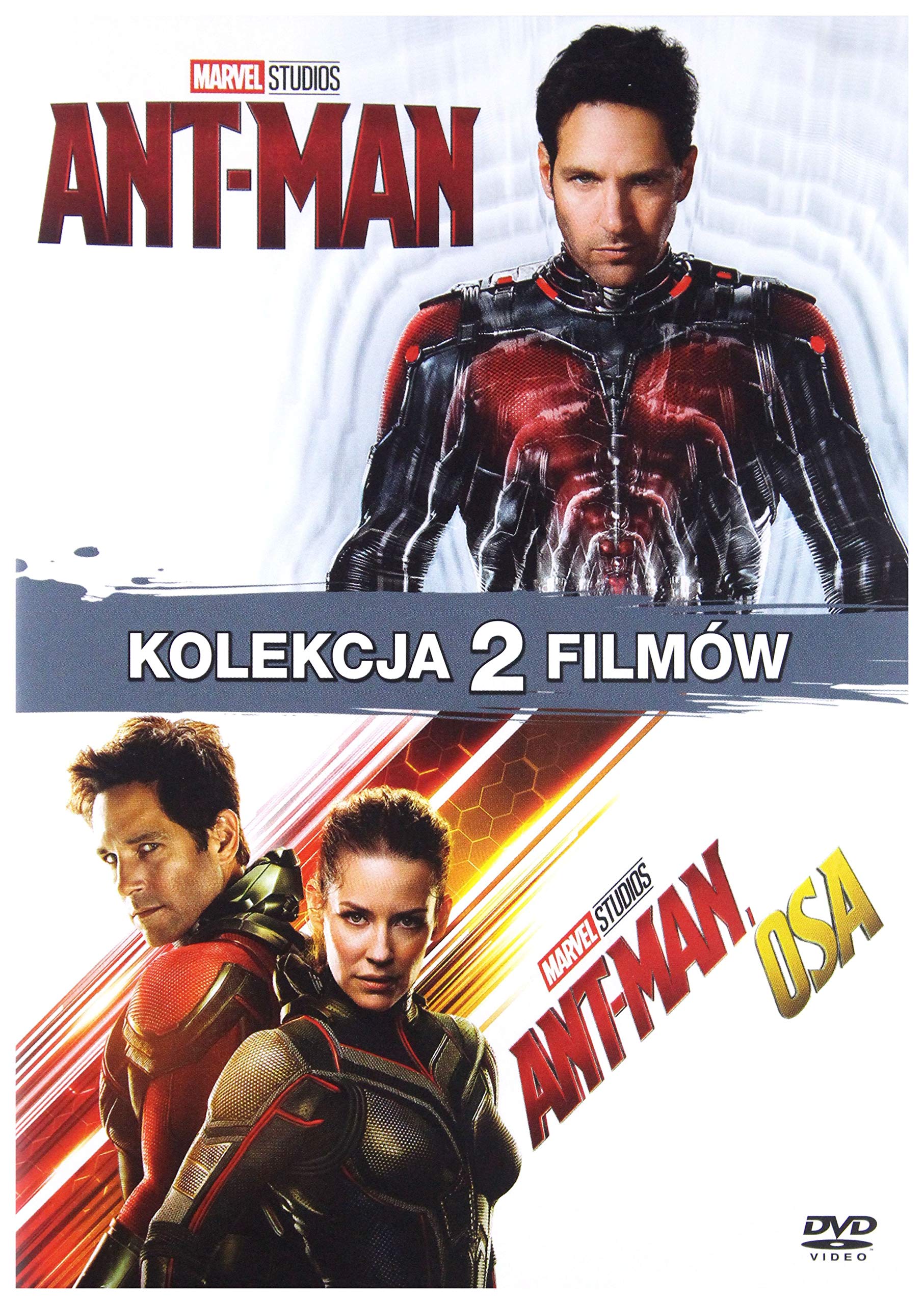 Pack Ant-Man y Ant-Man and the Wasp en 2DVD de importación original