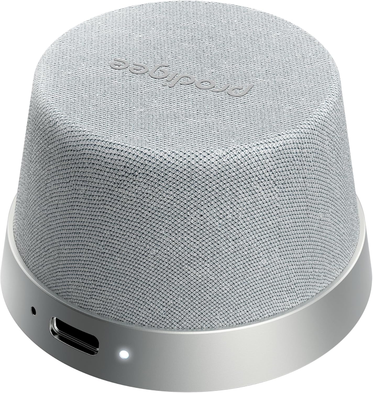 Prodigee Mag da Beat Speaker, Portable Bluetooth, MagSafe for iPhone 12/13/14/15. True Wireless Outdoor Speaker, Long Battery Lasting(Silver)