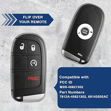 Key Fob Remote for 2011-2020 Dodge (M3N-40821302)