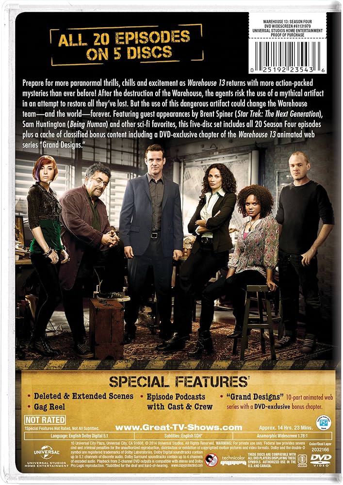 ウェアハウス13 シーズン4 バリューパック [DVD] qqffhab Amazon.co.jp: ウェアハウス13 シーズン4 バリューパック [DVD