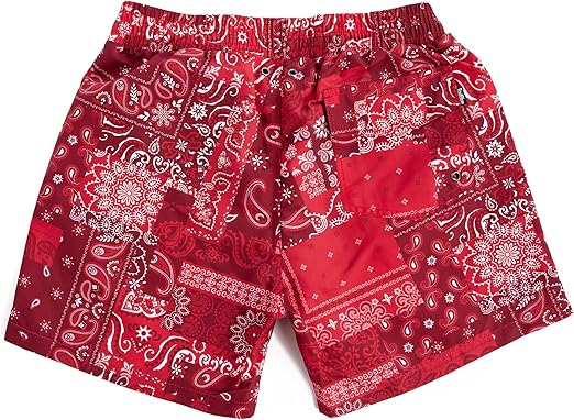 M.A.D SPORTS バンダナ柄 ボードショーツ M.A.D SPORTS バンダナ柄 ボードショーツ M.A.D SPORTS バンダナ