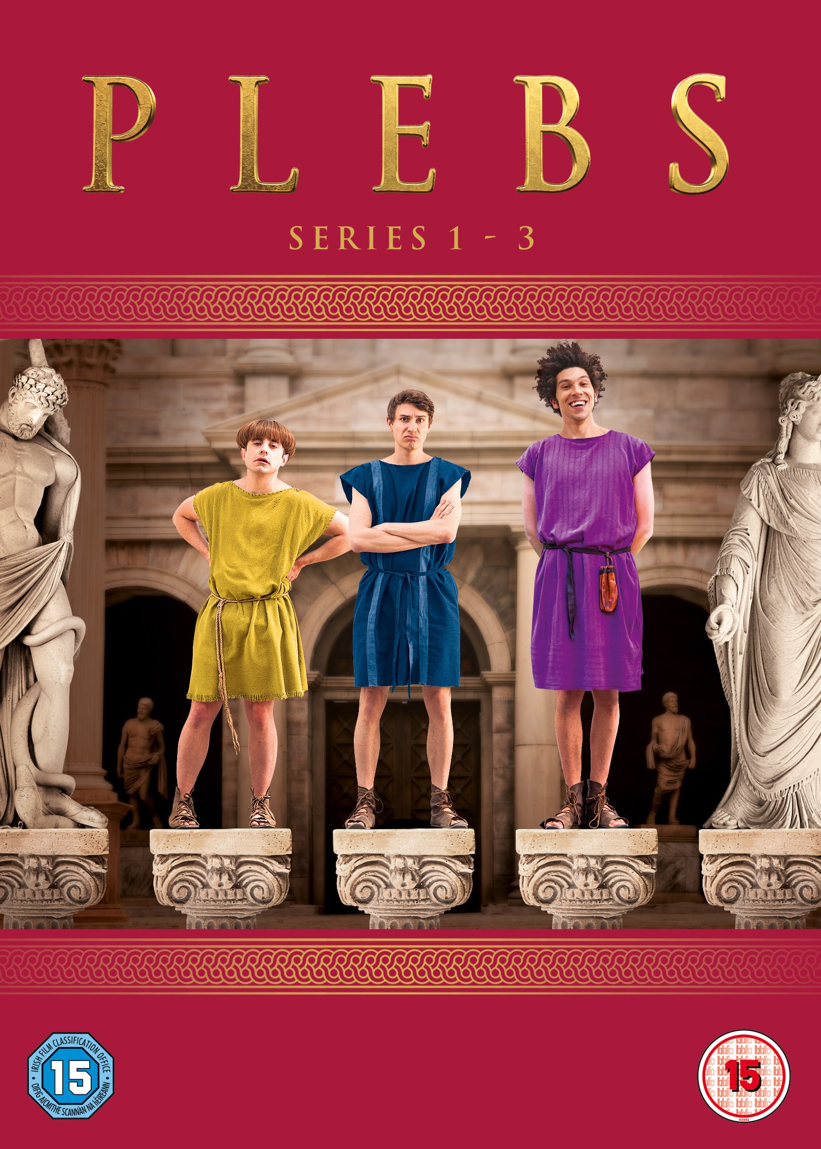 Plebs Series 1-3 pack de 5 DVD para tus noches de maratón de comedia británica en el sofá