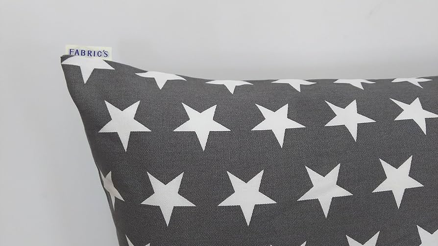Amazon｜枕カバー 星 グレー FABRIC'Sファブリックス 日本製