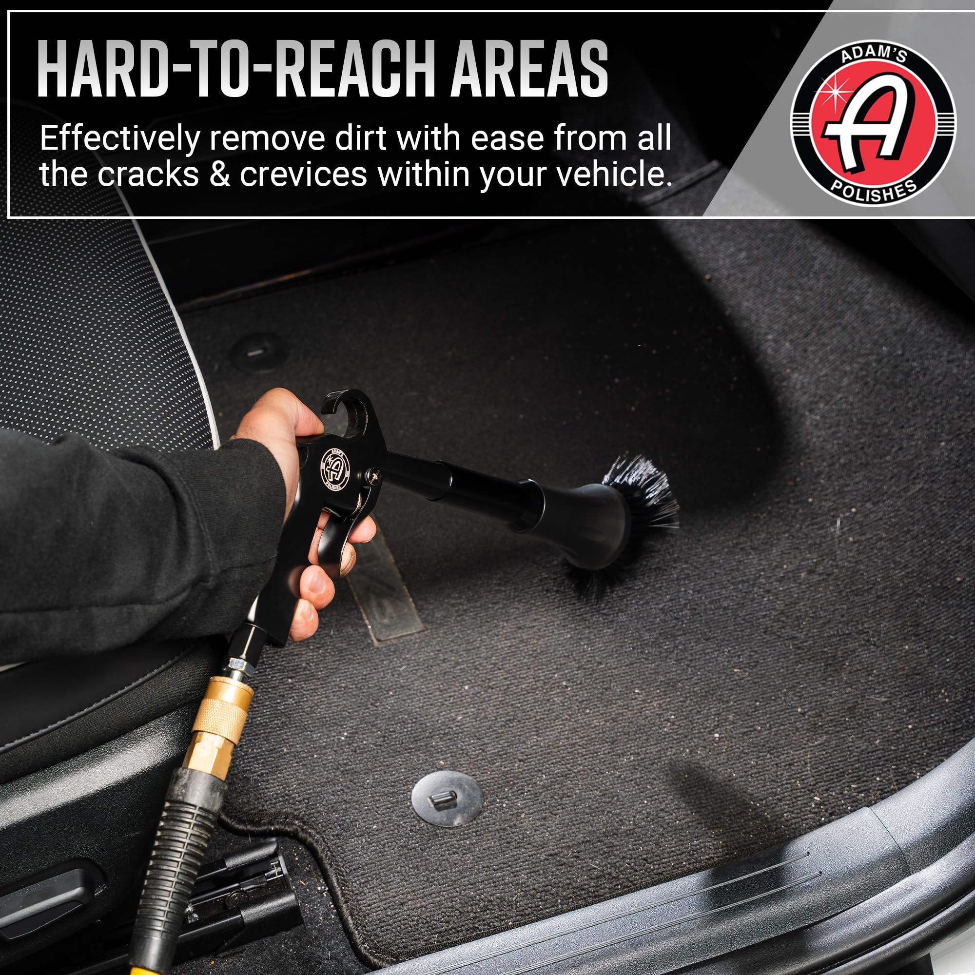 Adam's Tornado Interior Cleaner - Powerful Car Detailing Tool -4