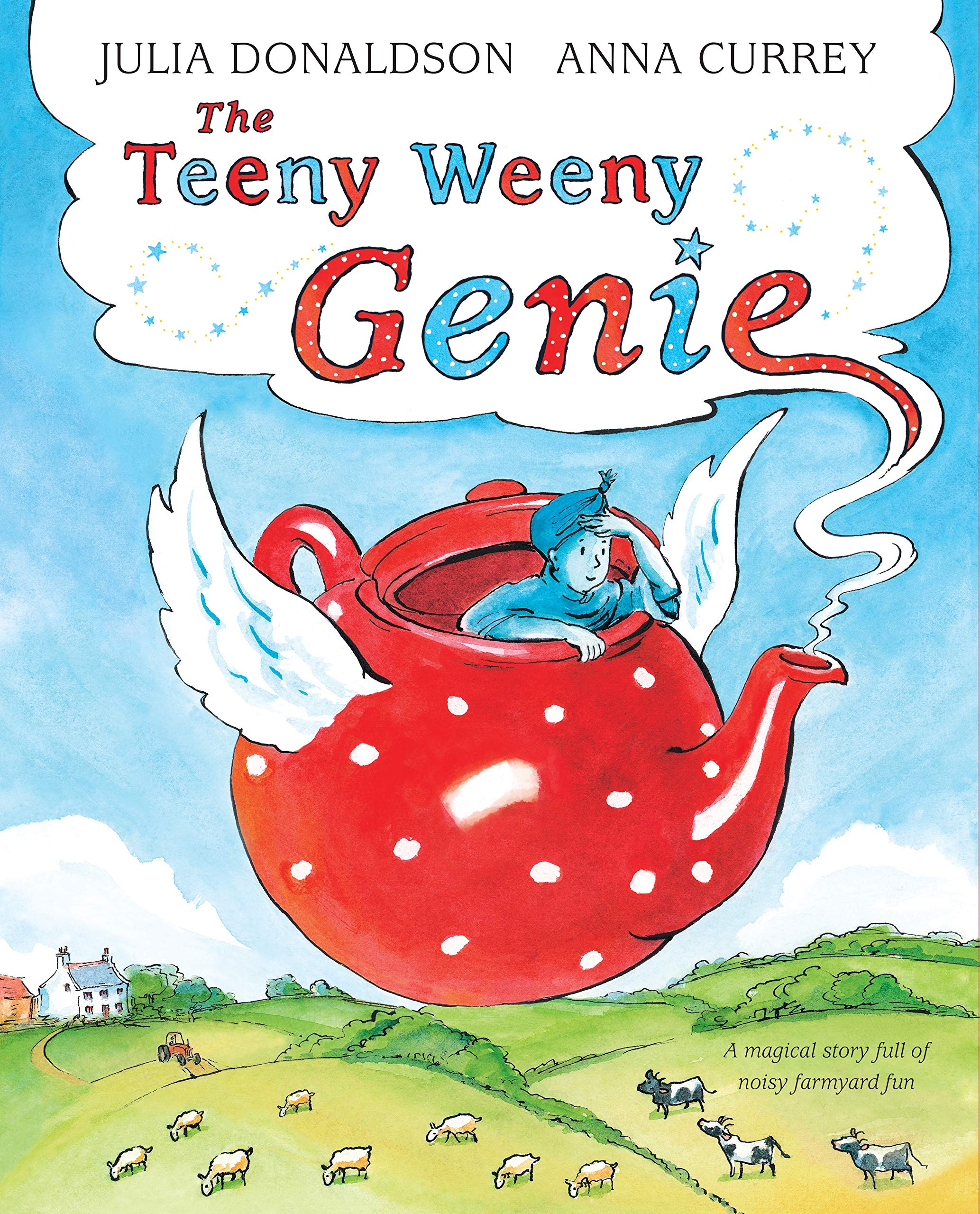 THE TEENY WEENY GENIE *SIGNED* by JULIA DONALDSON  - Macmillan Children's Books