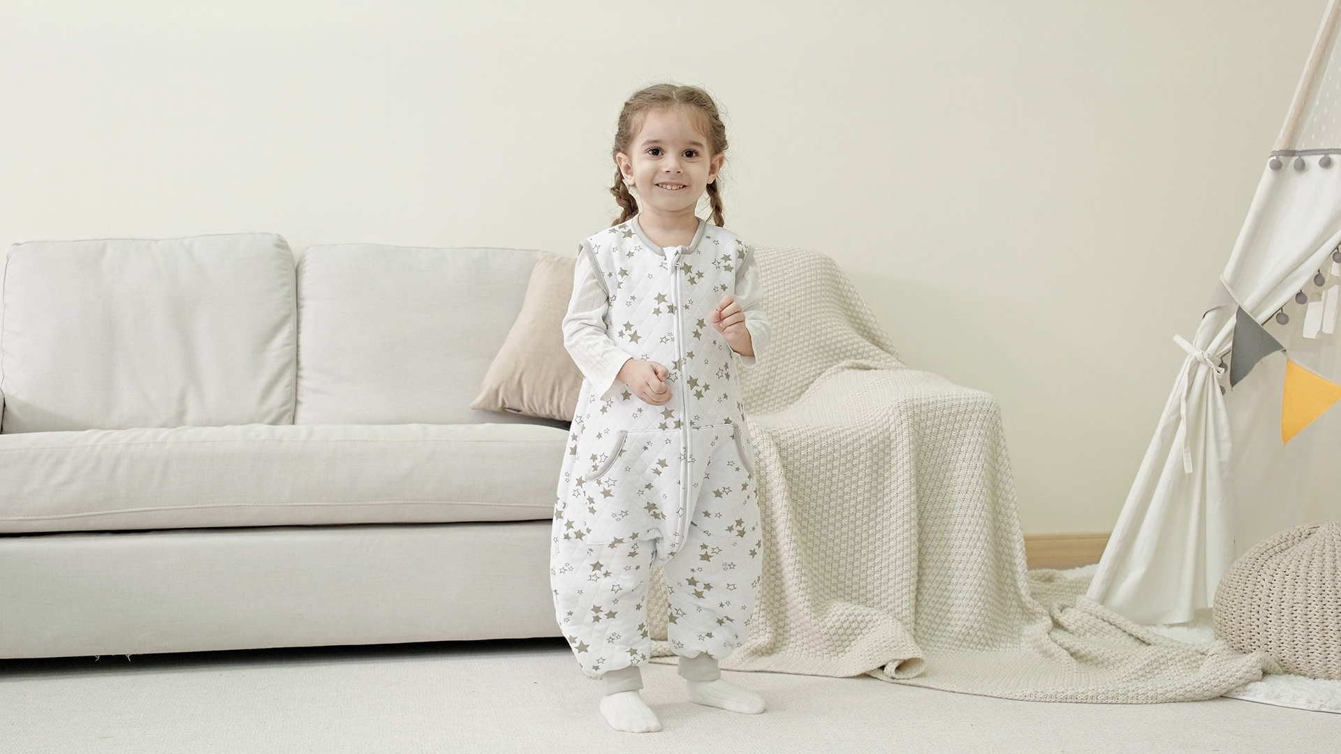 Woolino Sleep Sack Toddler Sleeping Sack With Feet (12-24 Months