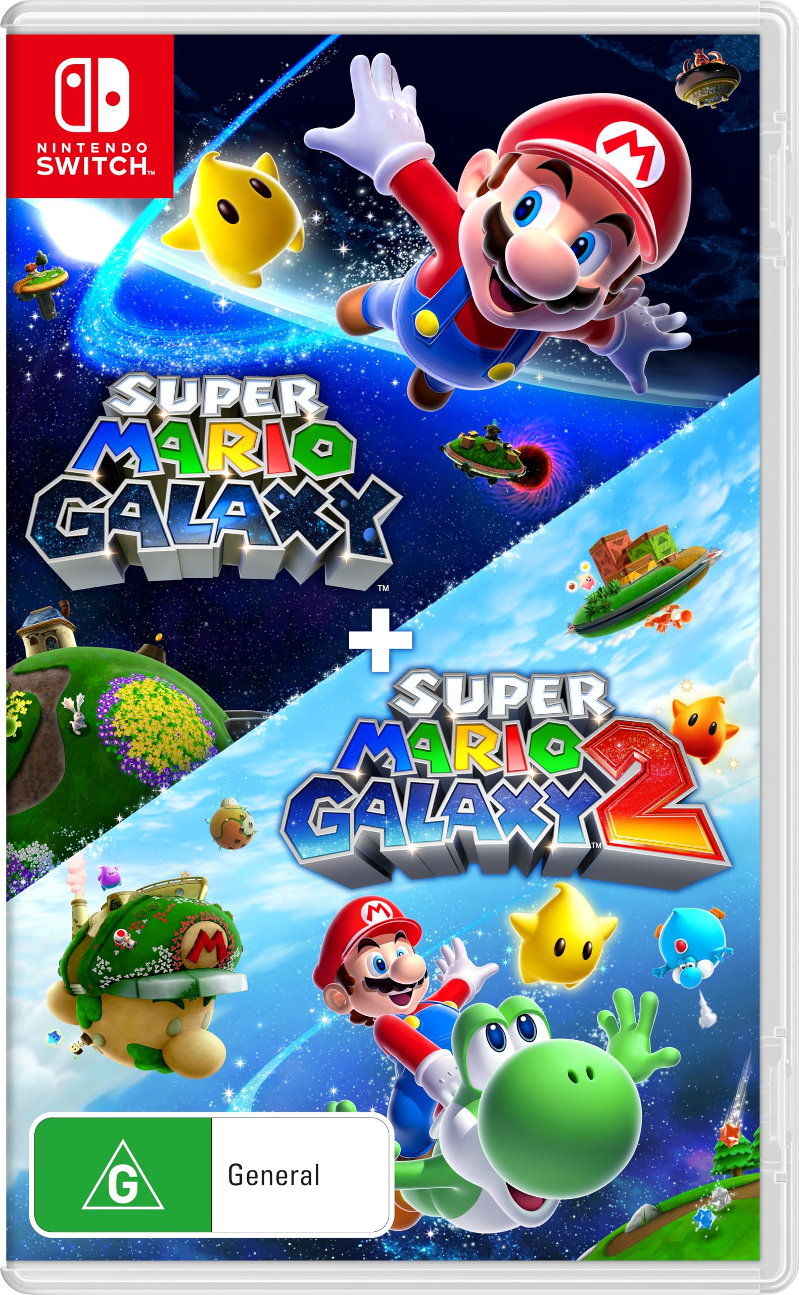 シンバ 　　　CELLTER GALAXY ＆ GALAXY FRAME Super Mario Galaxy + Super Mario Galaxy 2 - Nintendo Switch