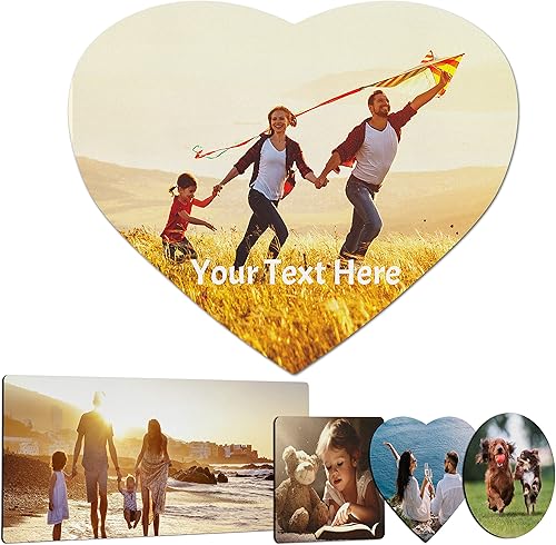 Miniatura 9 de Alfombrilla de mouse personalizada  Alfombrilla de mouse personalizada con foto, imagen y texto  4 formas y 20 fuentes  Alfombrilla de mouse