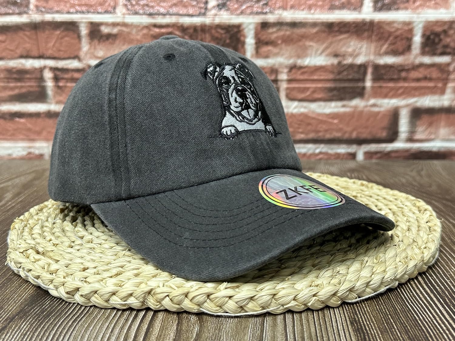 Dog Lover Gifts, Embroidered Puppy Baseball Hats for Men Women image 2