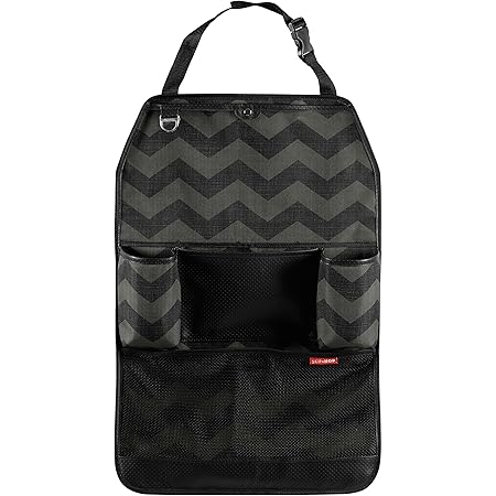 Skip Hop Style Driven Back Seat Car Organizer, Black