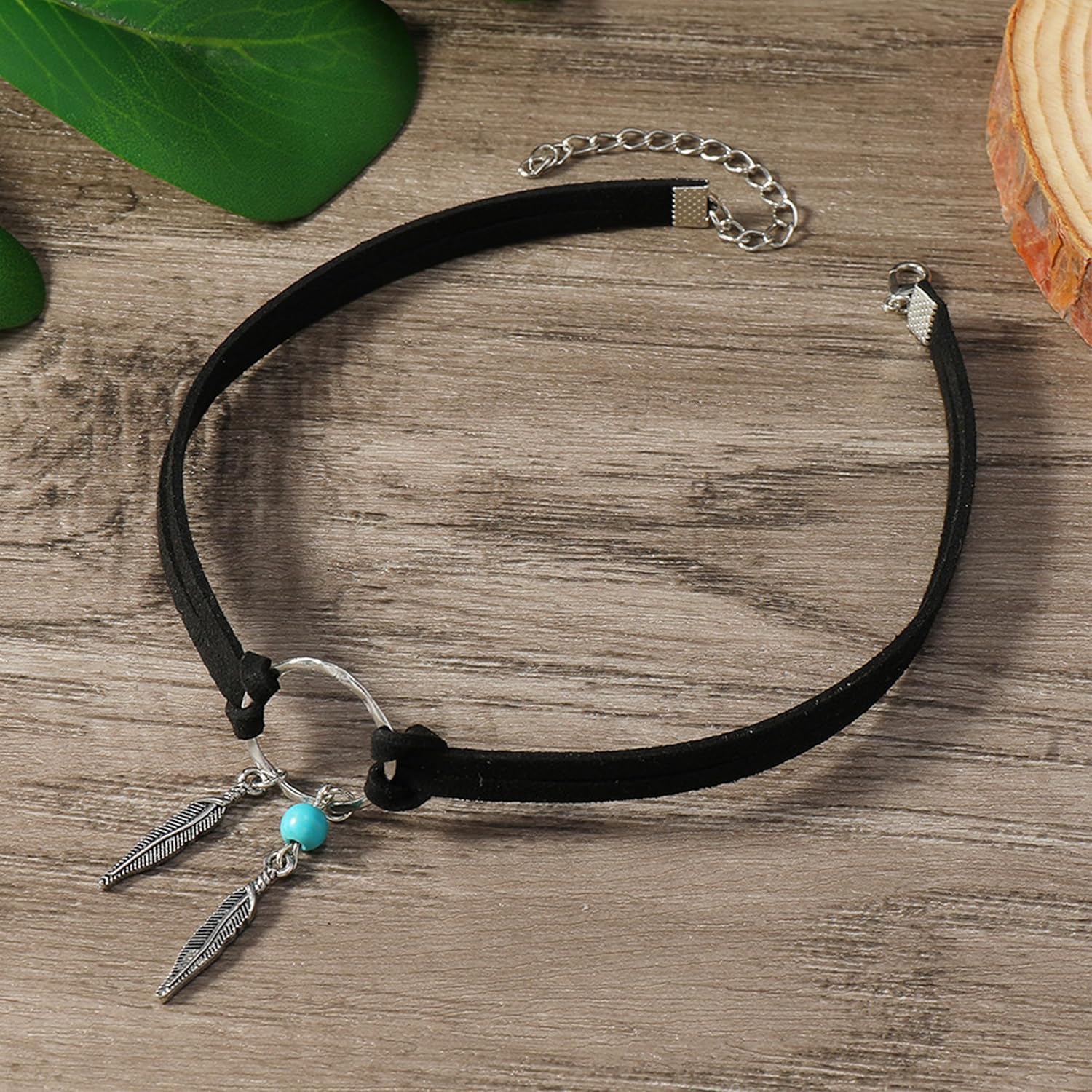 Boho Necklaces for Women Country Concert Outfits Nashville Western Outfit for Women Choker Necklaces Long Leather Necklace Western Dress Jewelry Country Cowgirl Accessories Gifts - Image 5