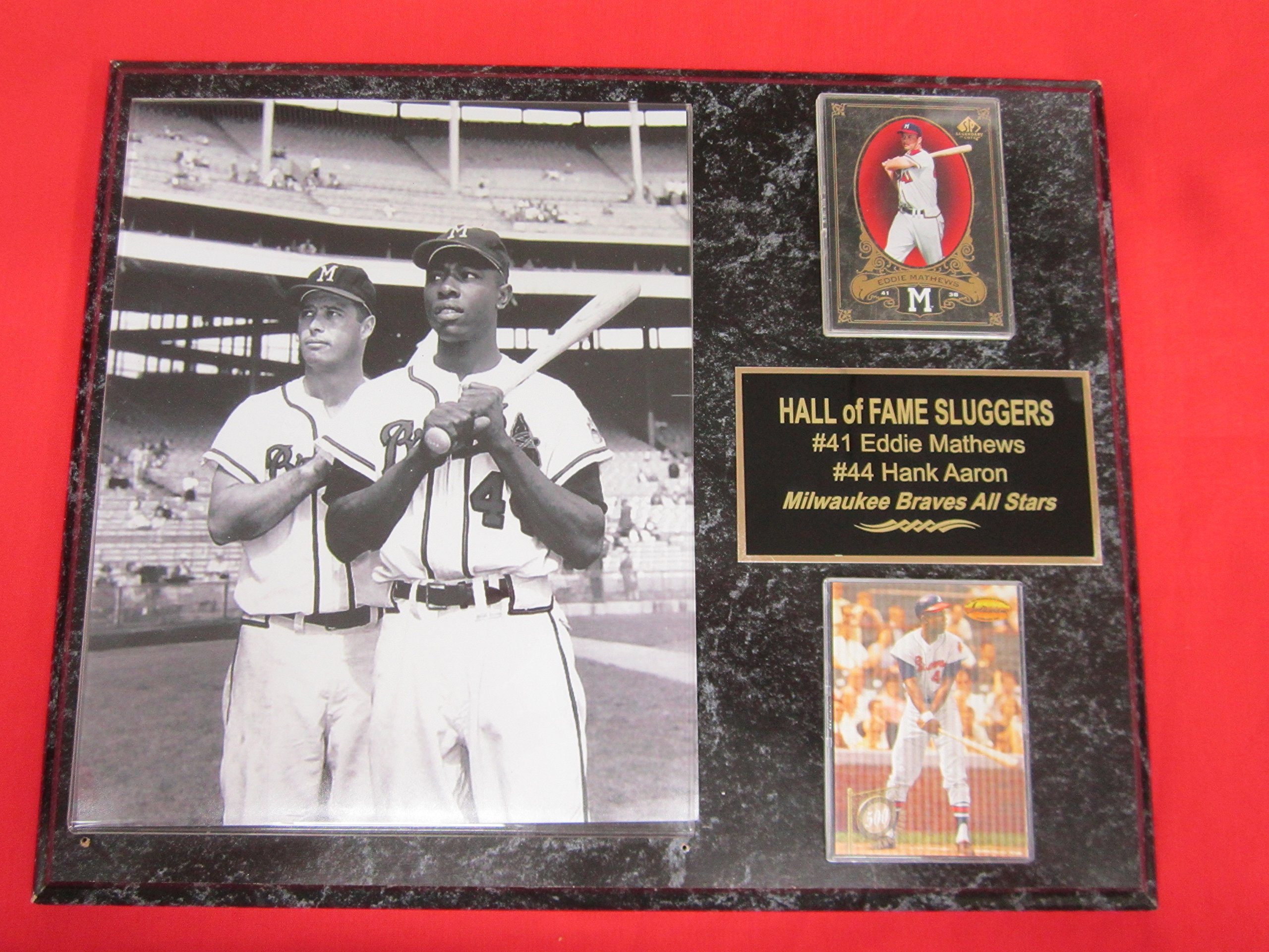 Amazon.co.jp: ハンク・アーロン・エディ・マシューズMilwaukee Braves 
