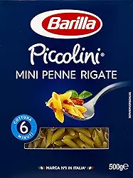 Barilla Macarrão Grano Duro Mini Penne 500G