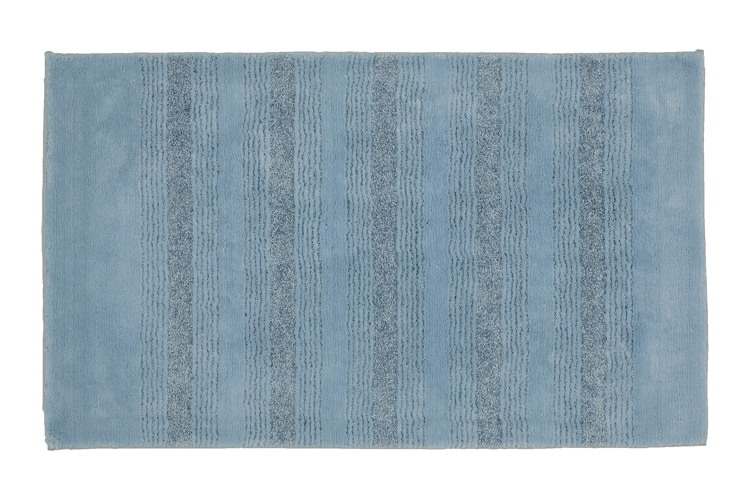 Garland Rug Essence Bath Rug, 24-Inch by 40-Inch, Basin Blue