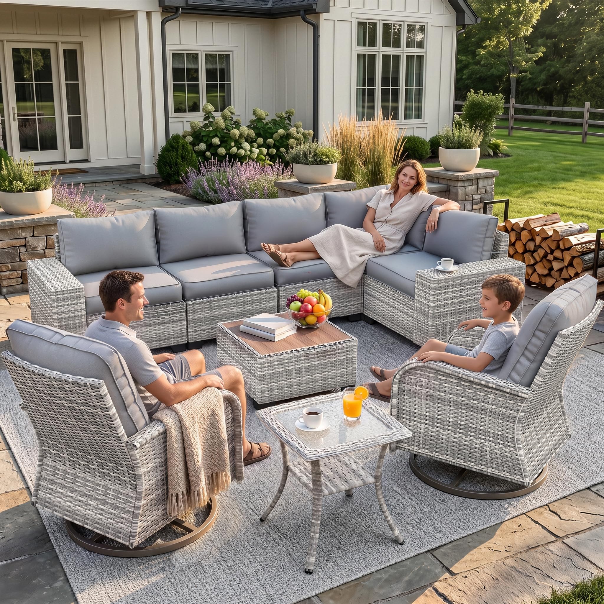Muphyers 9-Piece Swivel