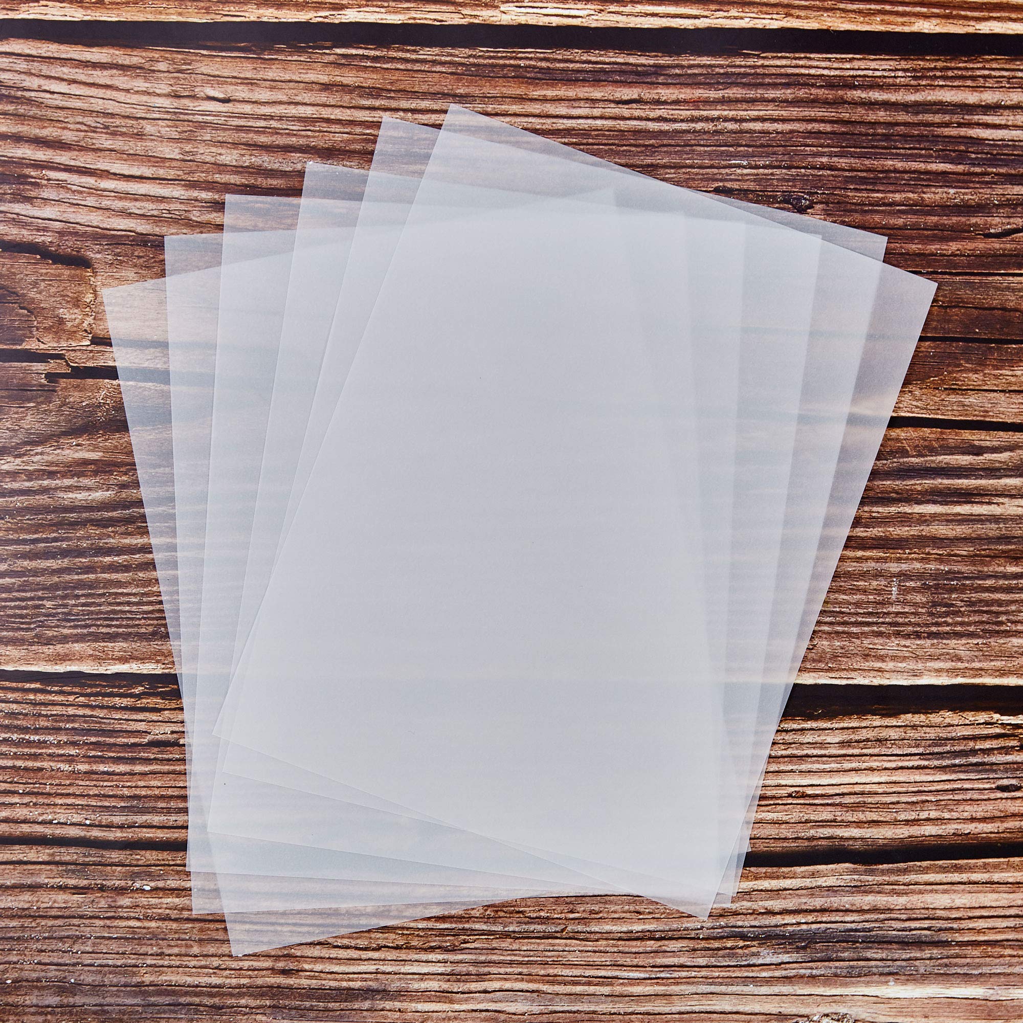 Vellum Paper, 100Sheet Transparent Paper 8.5 x 11 Inches, 93 GSM