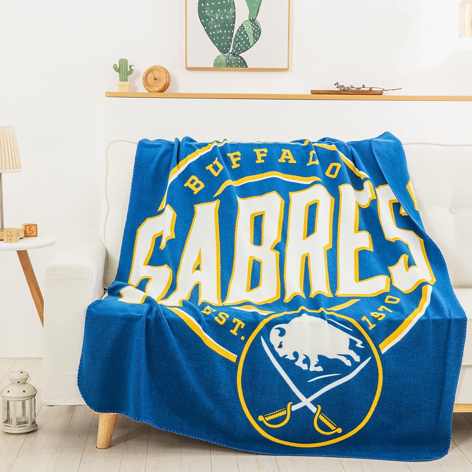 Northwest NHL Unisex-Adult Fleece Throw Blanket