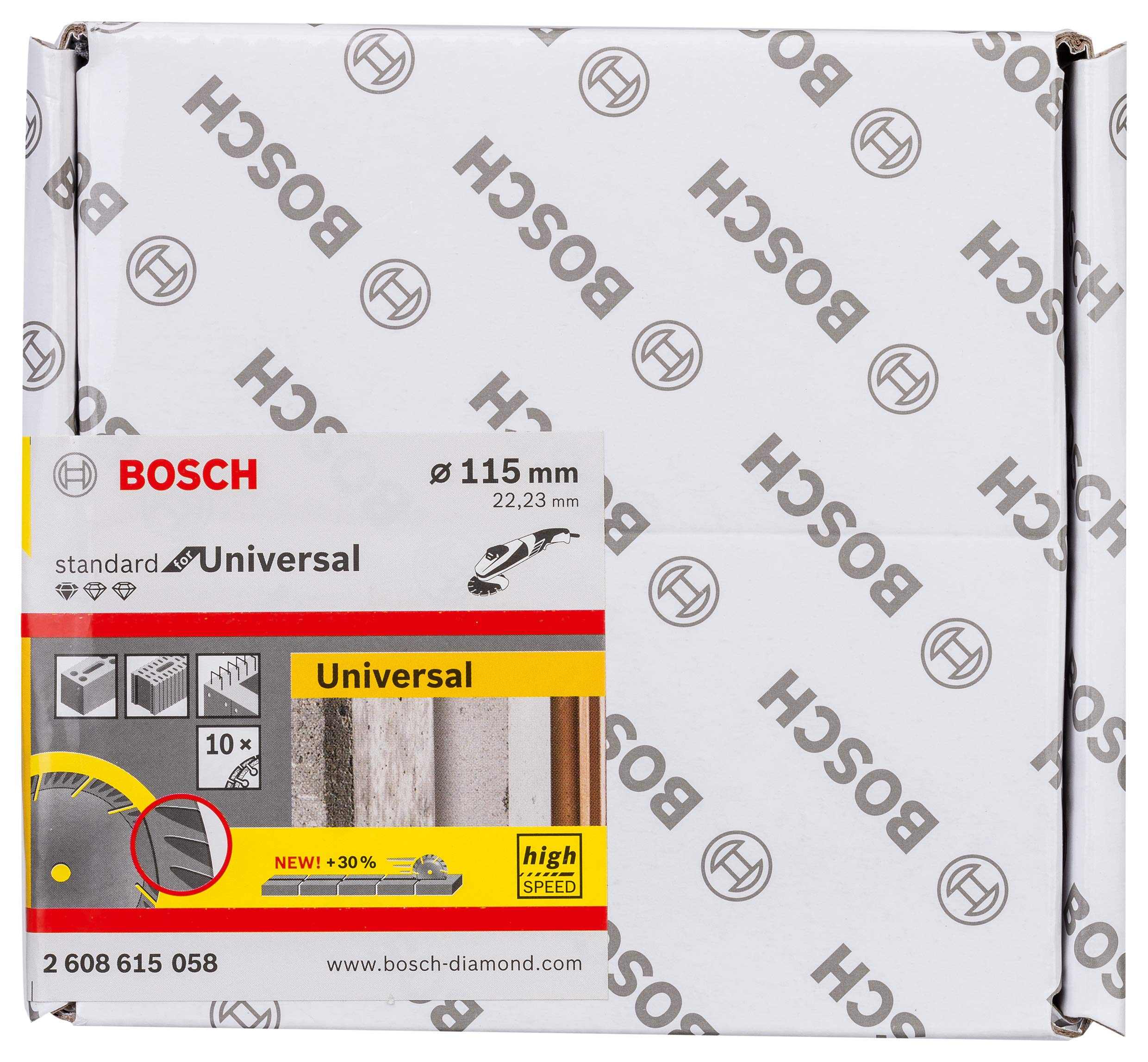BOSCHP10-Universal HYB-4.5 inch-115-B22