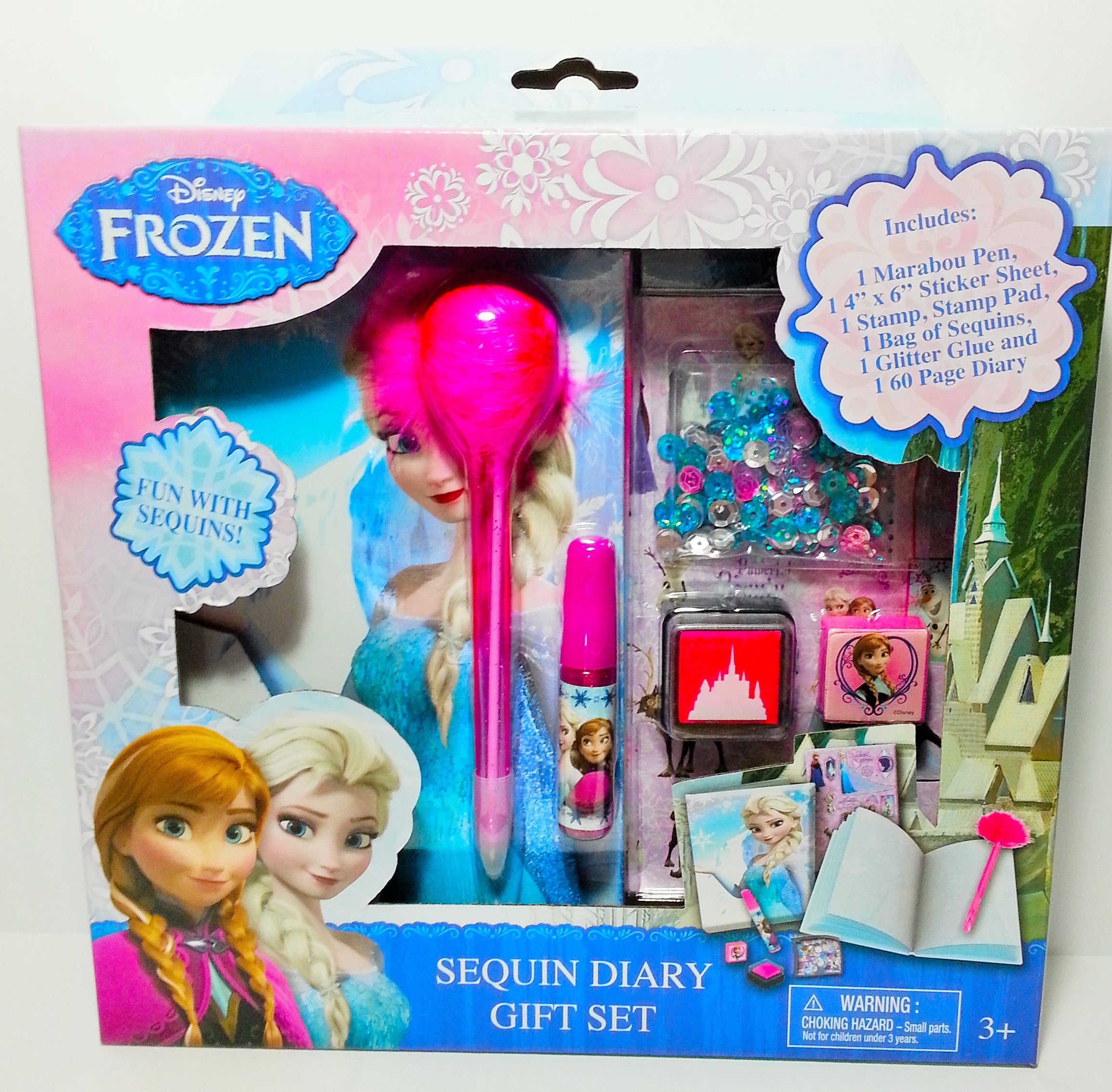 Disneys Frozen Sequin Diary Gift Set