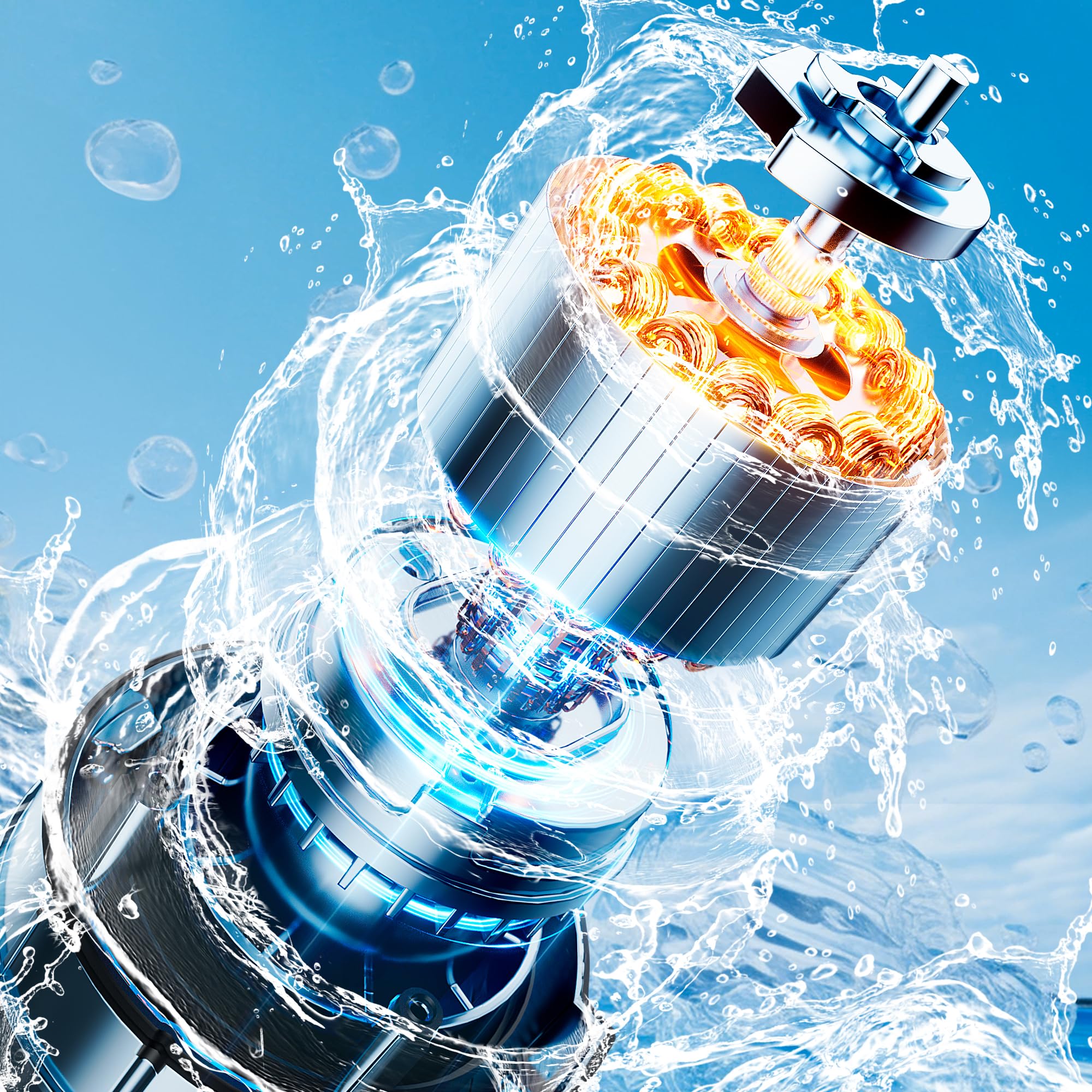 Pompa Macerator do kampera, 12 V, 12 GPM, ssanie, 1 m, podniesienie 3 m, z przyłączem wylotowym węża ogrodowego, pompa do ścieków z szybkim uwalnianiem z płukaniem świeżej wody i funkcją ręcznego