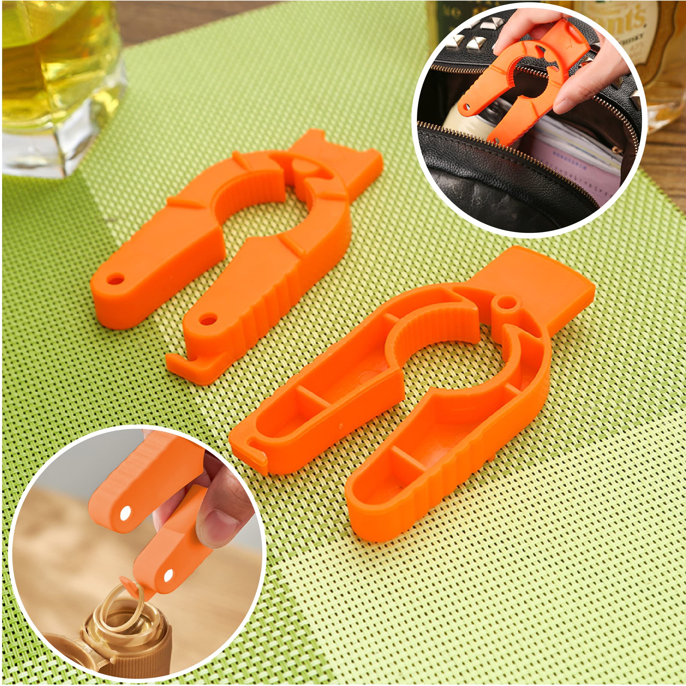 MAEXUS Aprivaso, Apribottiglie multifunzione Kit apri lattine, Apribottiglie per anziani con artrite, Apribottiglie per mani deboli, Apribottiglie con coperchio Twist Gripper