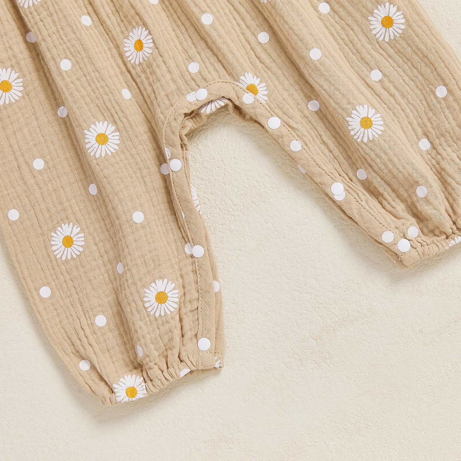 Kaipiclos Baby Girl Clothes Romper Newborn Girl Outfits Daisy Print Long Sleeve Jumpsuit Baby Clothes Girls 0 3 6 12 18 24 M - Image 7