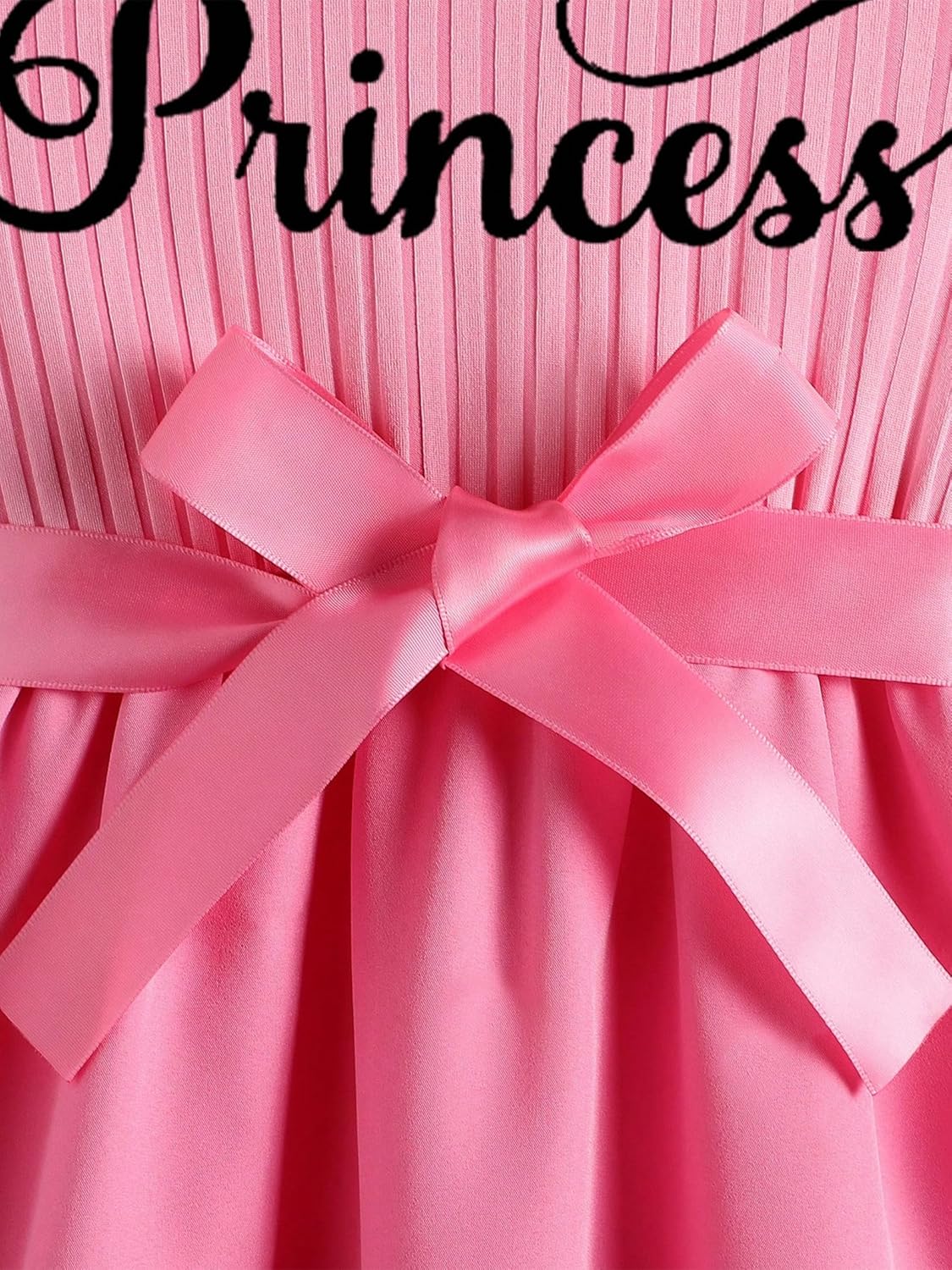 VARMILO Girls Dress Casual Tutu Adjustable Waist Princess Party Dress for Everyday Play, Birthday and School Events - Image 5