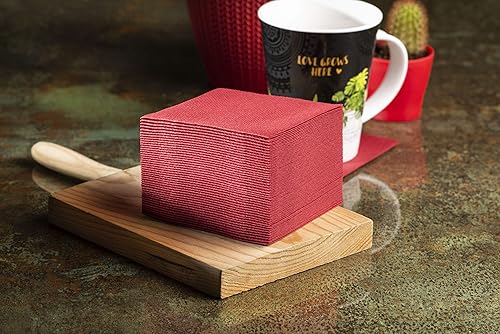 Miniatura 6 de Servilletas de cóctel, servilletas desechables de lino de lujo como Airlaid, suaves y absorbentes, servilletas de cóctel para cocina, fiestas,