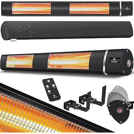 Dunkelheizstrahler Für Terrasse - Elektrisch Mit Aufhänger