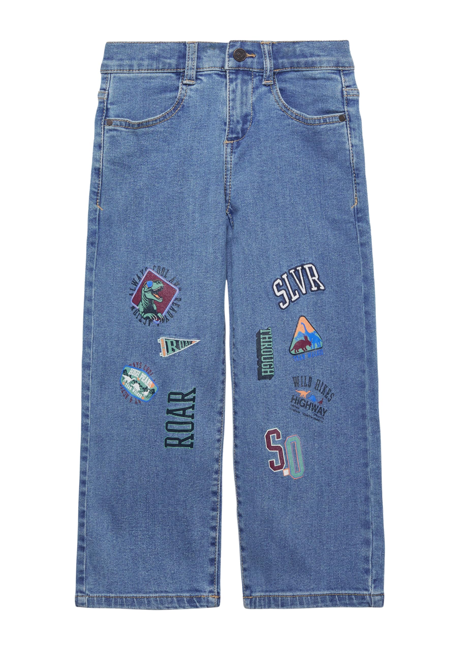 Pantalones vaqueros s.Oliver 2171450 antirozaduras con cintura ajustable para niños 7