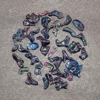 Vista 3 de Piedras preciosas y cristales crudos Cristal ópalo negro_a