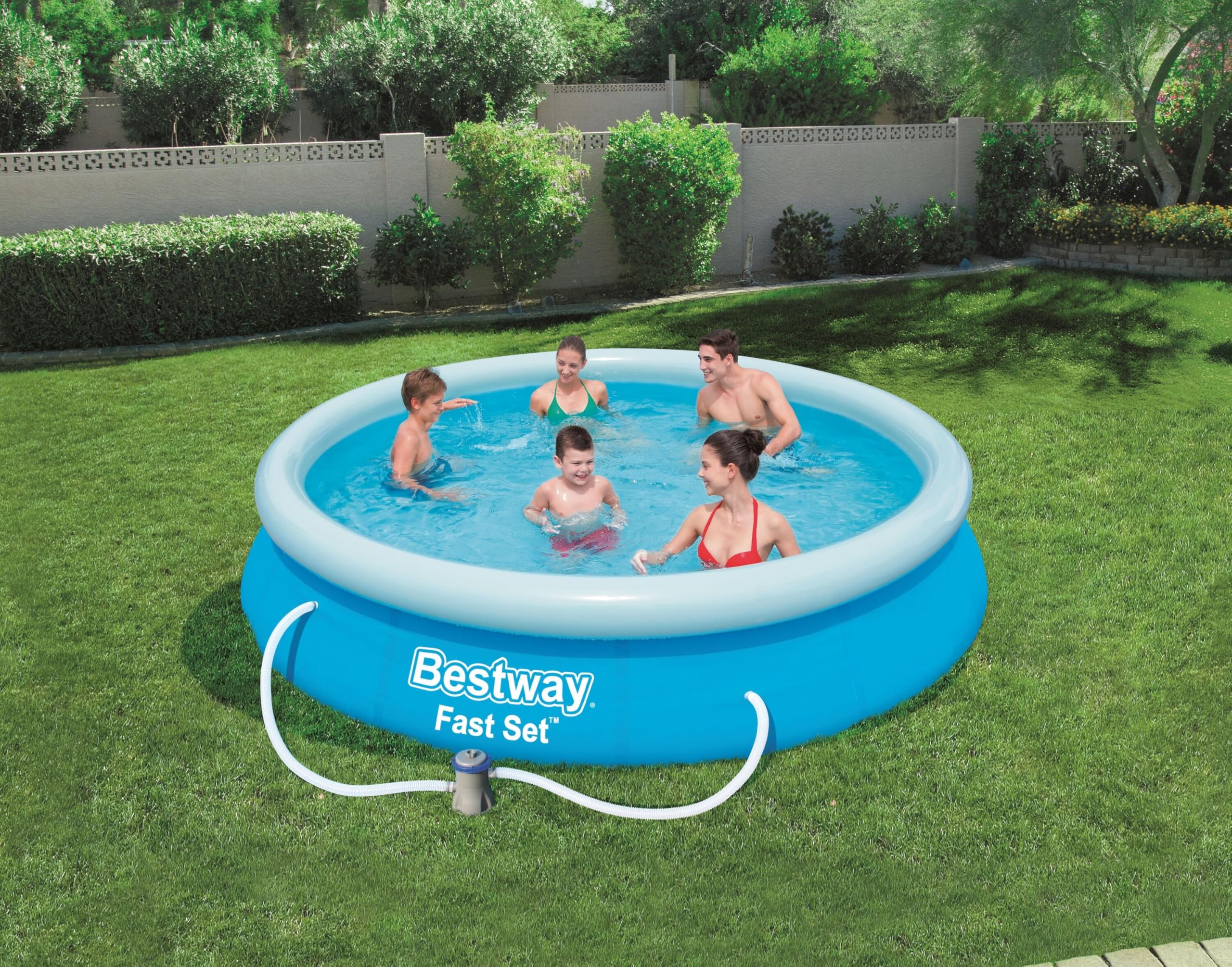 BESTWAY Kit Piscine ronde autoportante O3,66 x H0,76m