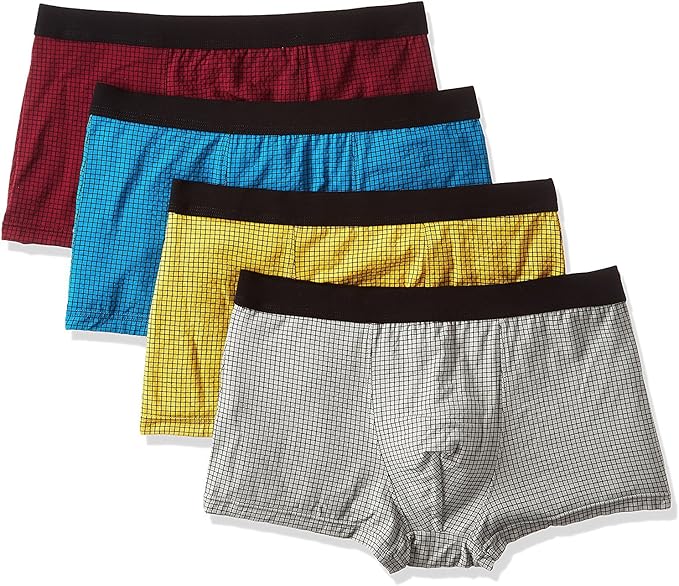 Amazon メンズボクサーパンツ 通気 吸水 耐久 前閉じ 履き心地がいい Boxケース付の4枚組 M 柄05 ボクサー 通販