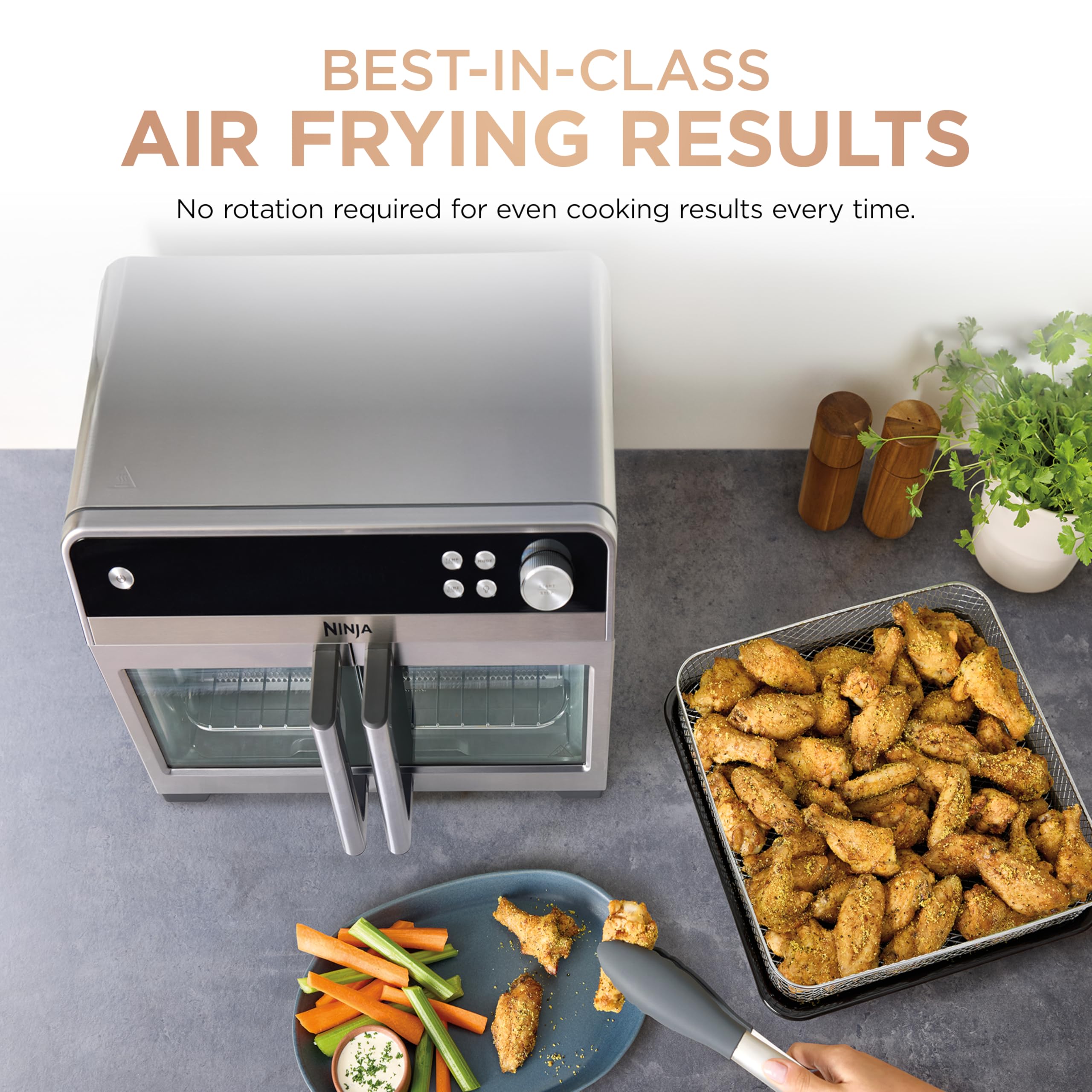 Ninja French Door Air Fryer - Oven & Toaster -4