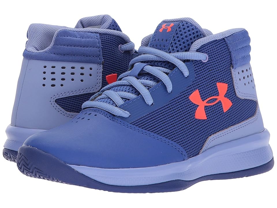 

Under Armour Kids UA GPS Jet 2017 Basketball (Little Kid) (Jupiter Blue/Blue/Neon Coral) Girls Shoes