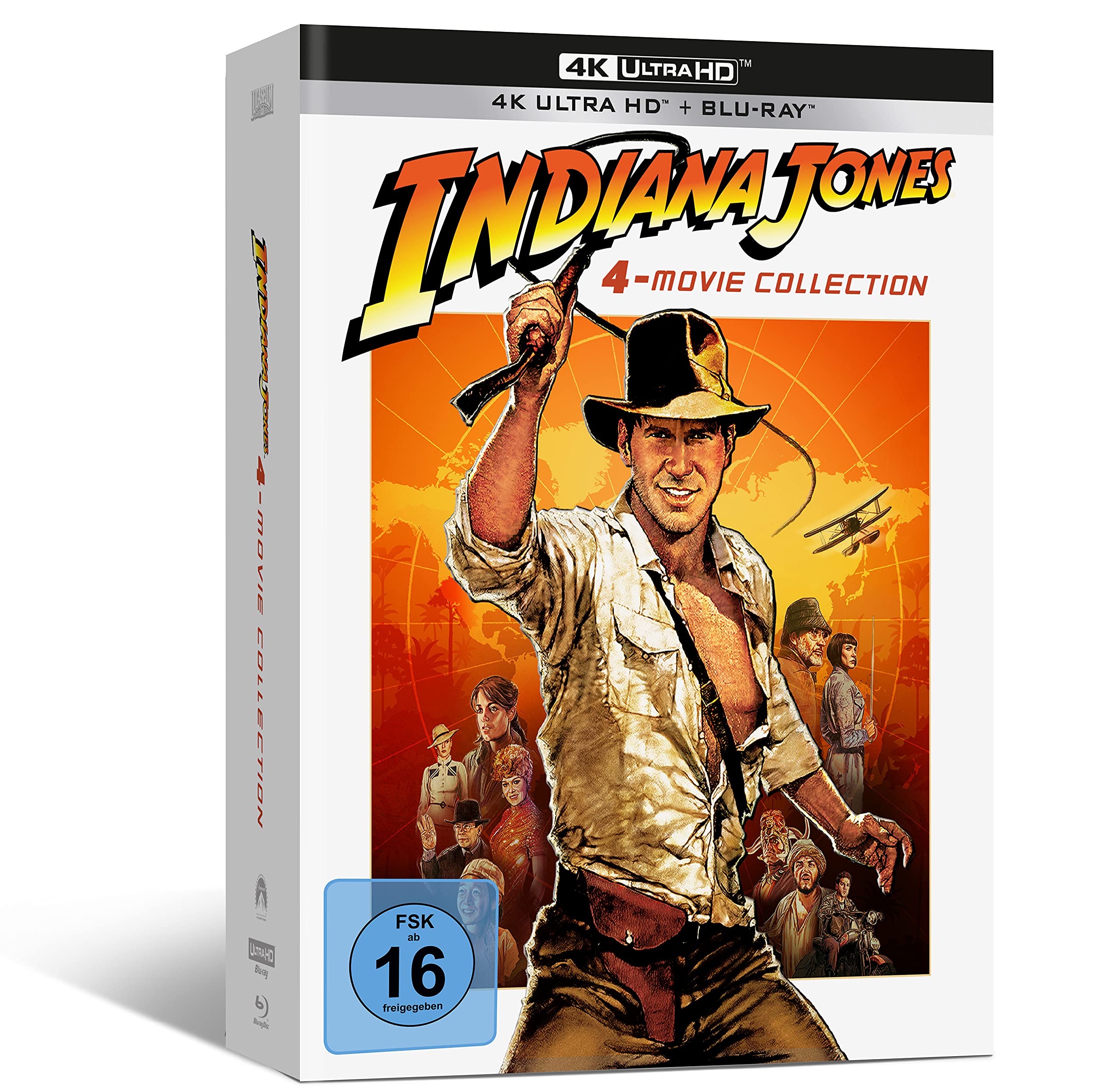 Indiana Jones - 4-Movie Collection / 4K Ultra-HD Blu-ray / Limited Digipack (4K Ultra-HD)