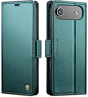 Vista 37 de QLTYPRI Funda tipo cartera para iPhone 11, de piel sintética de alta calidad, con cierre magnético, con bloqueo RFID, ranuras para tarjetas