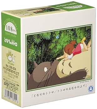 Amazon | エンスカイ 108ピース ジグソーパズル となりのトトロ