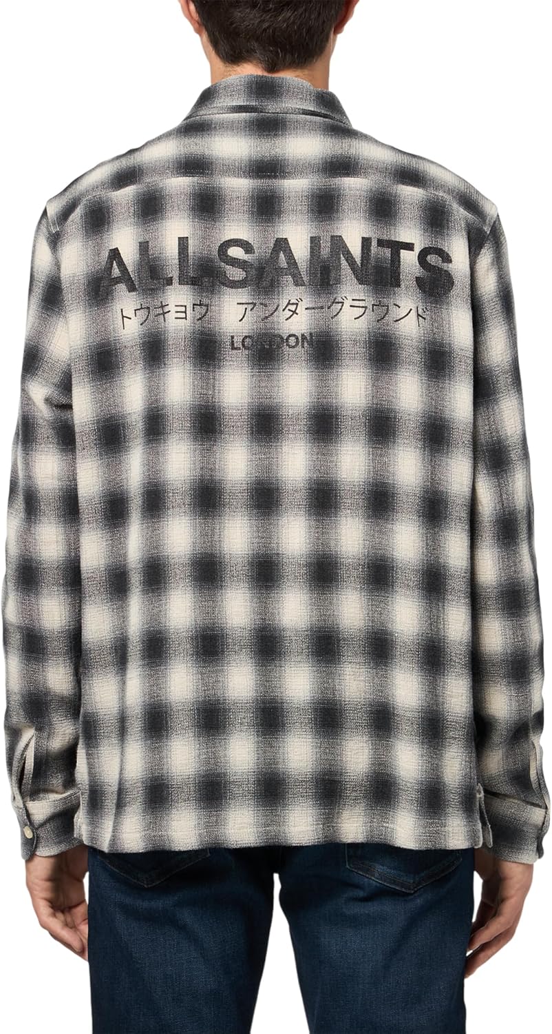 AllSaints Men's Undrgrnd Long Sleeve Ch Shirt - Image 2
