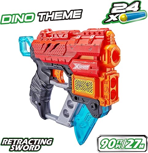 Miniatura 10 de XShot Dino Attack - Objetivo inflable de ZURU (4862)