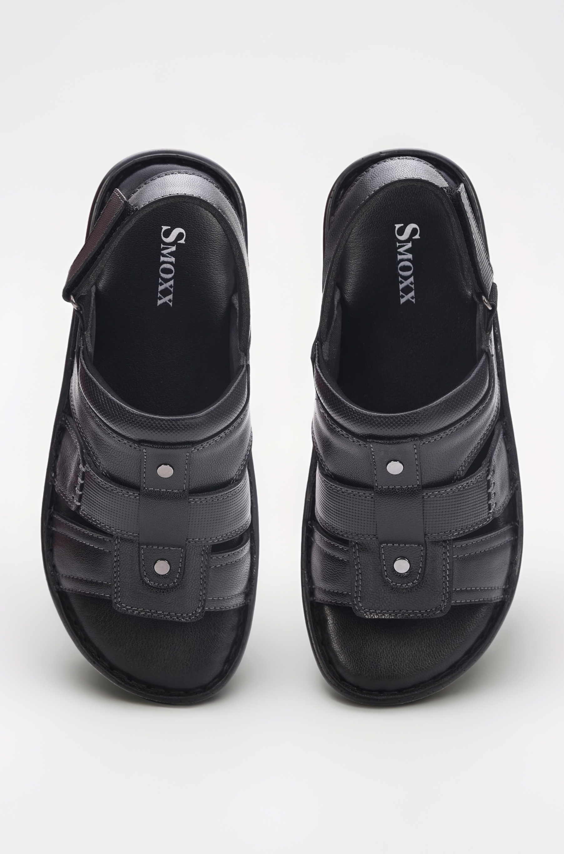 Genuine Leather Slippers | Back Strap Sandals For Men | Latest Lightweight | Comfortable | Cushioned Insole | Formal & Casual Wear.