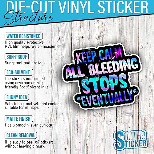 Miniatura 4 de Calcomanía de vinilo troquelado para laptop, botella de agua, casco duro, 3 unidades, 3 unidades